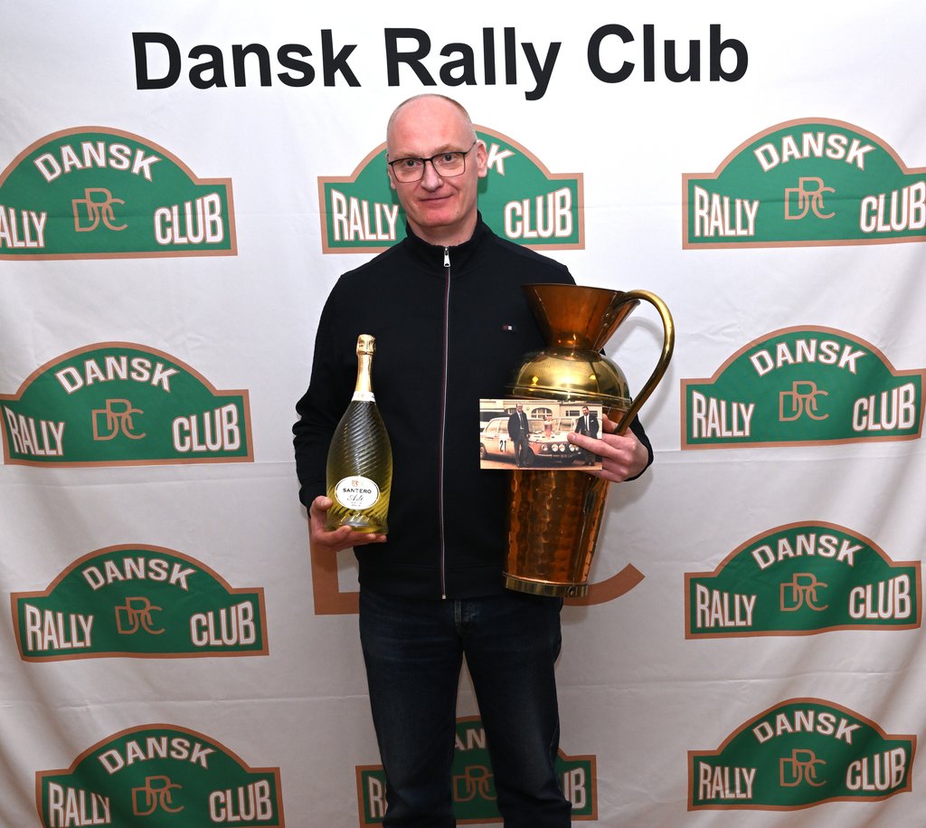 Modtager af Søren Terps Ærespokal i 2025, Brian Søgaard fra Ryslinge
(Foto: Michael Eisenberg)